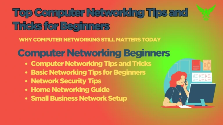 Computer Networking Tips and Tricks